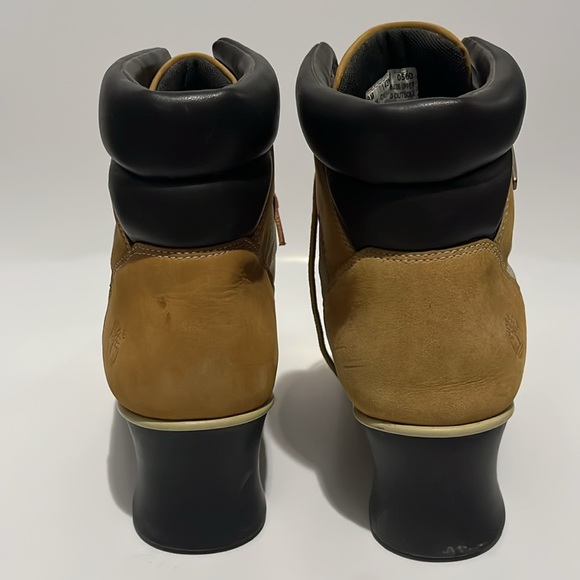 Woman’s Timberline Wedge Butter Boots 8M No Box - Picture 5 of 9
